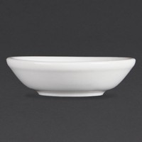 Olympia Whiteware Soy sauce bowl white round 7cm (12 pieces)