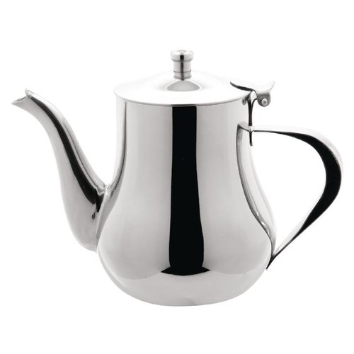  HorecaTraders Arabian stainless steel teapot | 4 Formats 