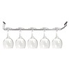 HorecaTraders Chromed Glass Rack | 61 cm