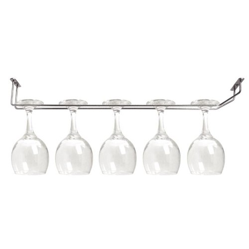  HorecaTraders Chrome Plated Glass Rack | 61 cm 