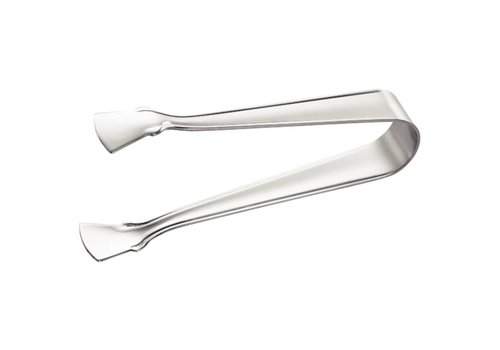  HorecaTraders Pince à sucre, acier inoxydable | 10,5 cm 