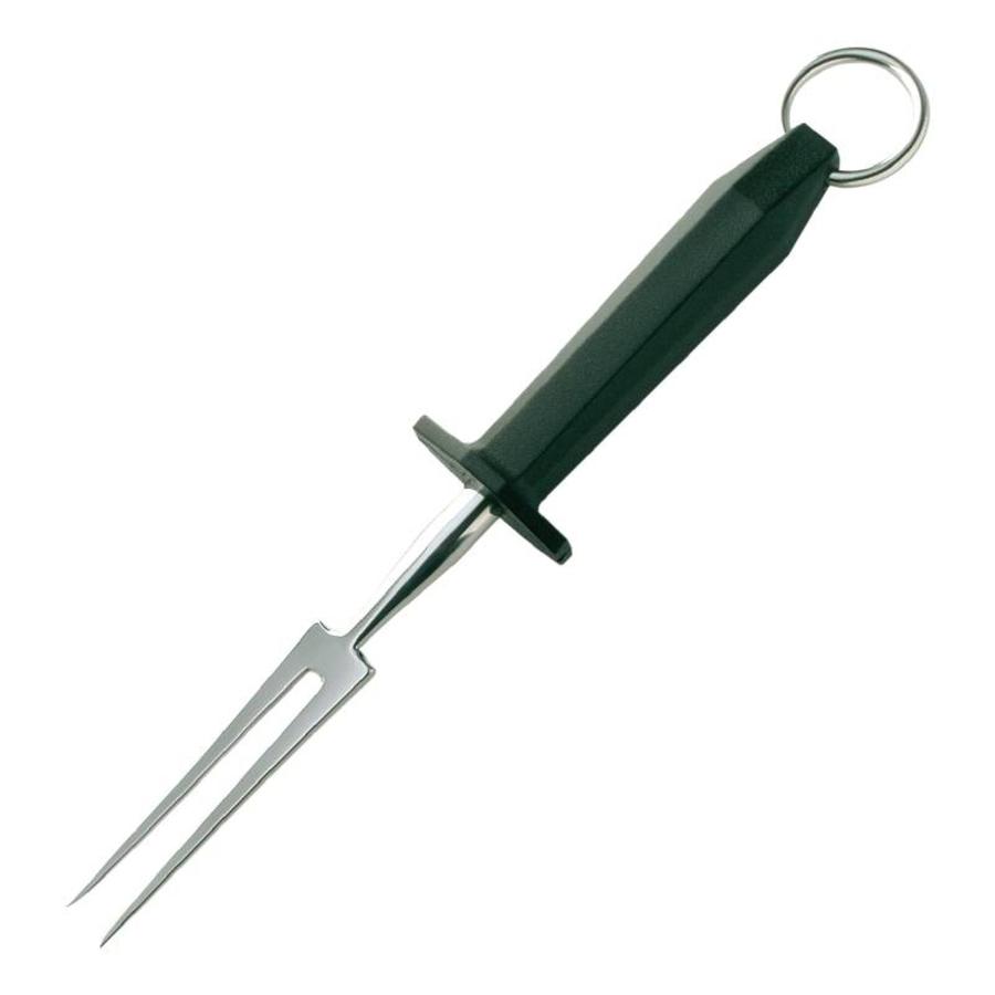 Fleischgabel schwarz | 15 cm