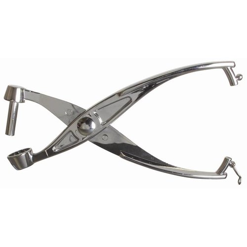  HorecaTraders Steinausstecher Edelstahl | 19 cm 