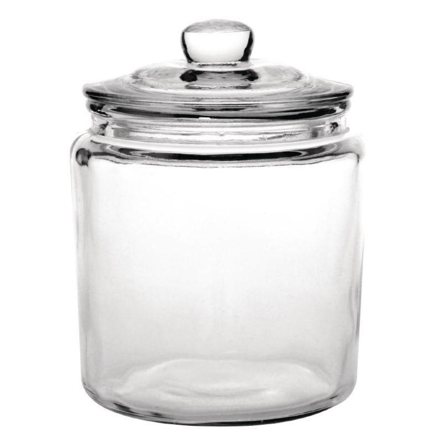 Glass biscotti jars, 3.8 l