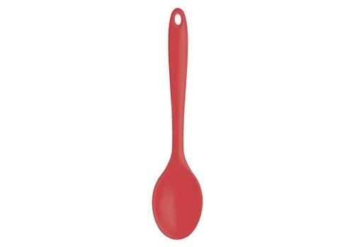 HorecaTraders Flexible silicone spoon red 27 cm 