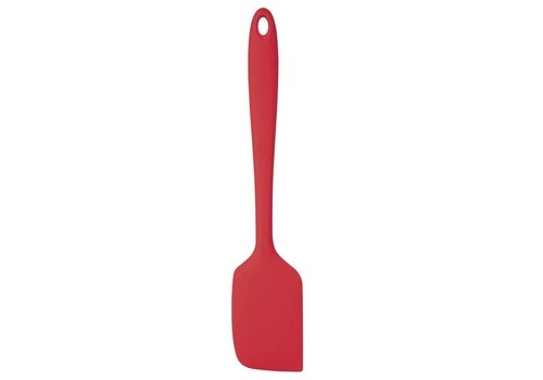  HorecaTraders Grattoir à poêle rouge | 28 cm 