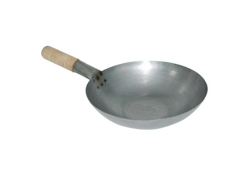  HorecaTraders Wok à fond plat | 3 formats 
