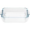 Pyrex Plat de cuisson carré en verre, 210 x 210 mm