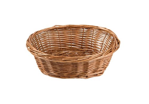  HorecaTraders Oval Table Basket | 18 x 23 x 8 cm 