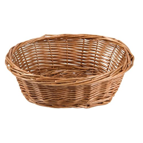  HorecaTraders Oval Table Basket | 18 x 23 x 8 cm 