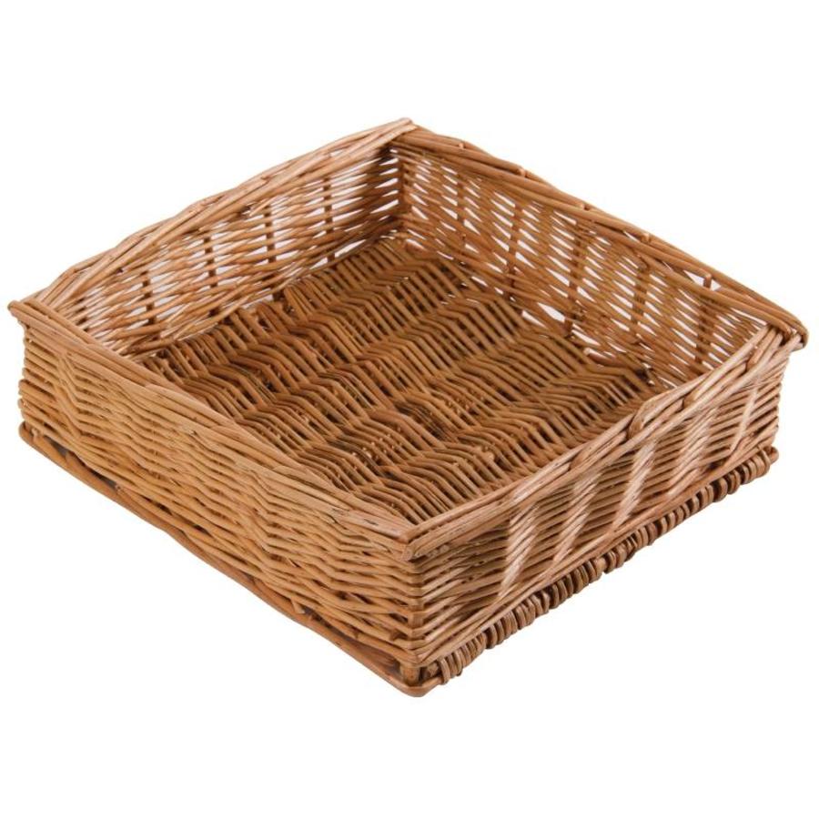 Panier de table carré | 24 x 24 x 7 cm
