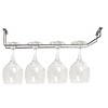 Chromed Glass Rack | 40.5cm