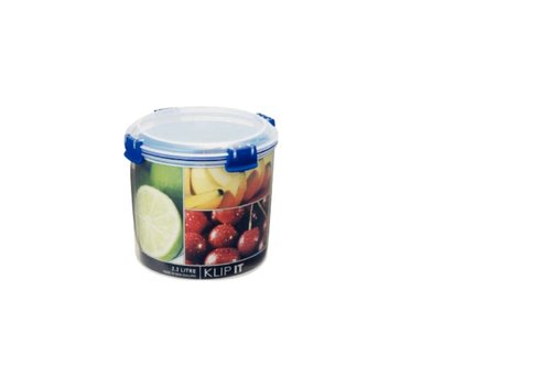  HorecaTraders Round Food Box | 2.2 liters 