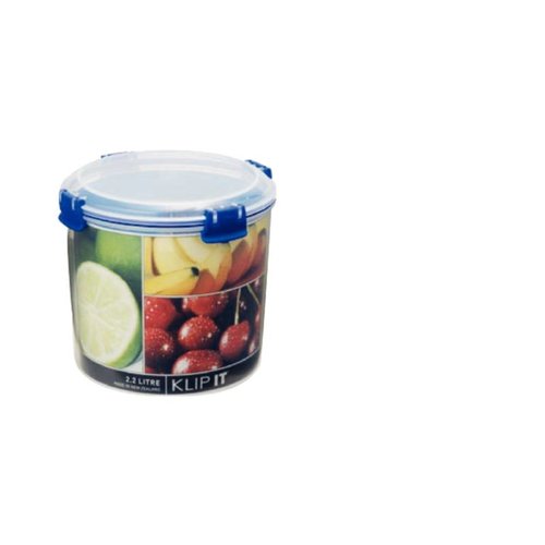  HorecaTraders Round Food Box | 2.2 liters 