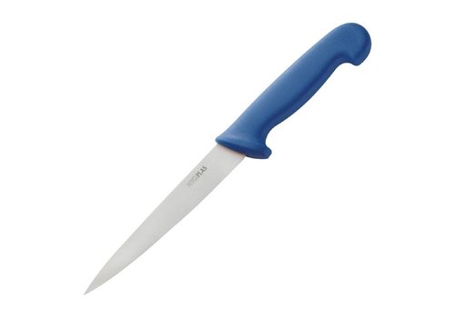  Hygiplas Couteau à fileter bleu | 15 cm 