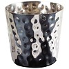 HorecaTraders Edelstahlbecher für Pommes Frites | H 8,5 cm