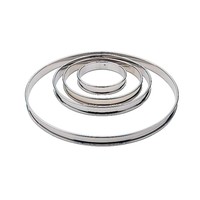 Cercle à gâteau en acier inoxydable | 28 cm Ø