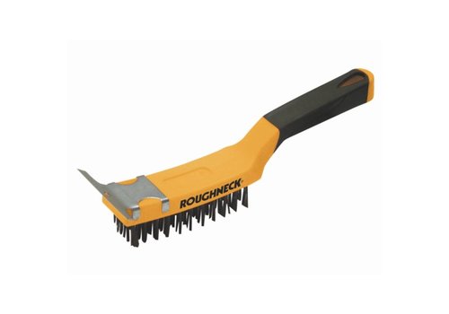  HorecaTraders Grill brush with scraper 