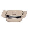 HorecaTraders Butter dish and lid | 11.5x18.5cm | RV