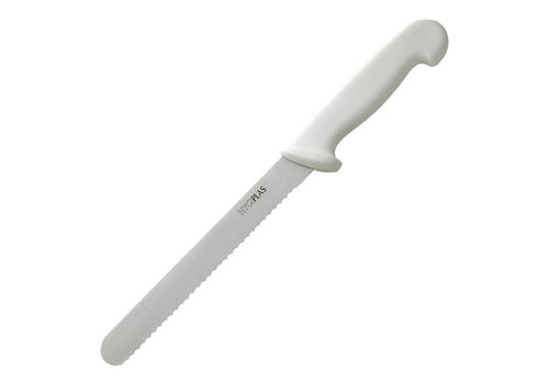  Hygiplas Bread knife White stainless steel 20.5 cm 