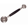 HorecaTraders Dubbele Meloenschep | | RVS | 2,2 en 3cm
