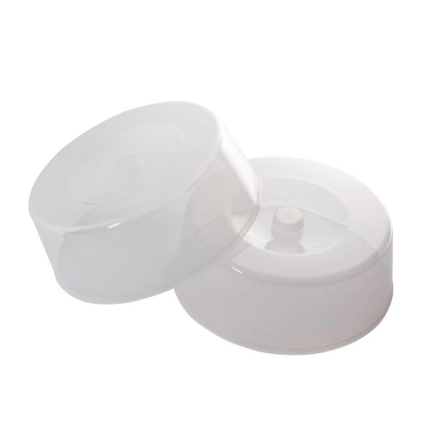 Couvre-assiette en polycarbonate 30 cm