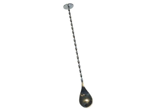  HorecaTraders Cocktail Spoon Stainless Steel | 27 cm 