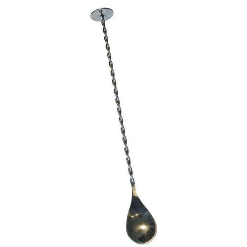  HorecaTraders Cocktail Spoon Stainless Steel | 27 cm 