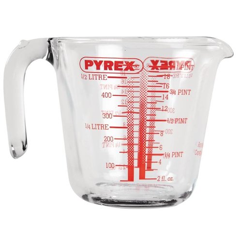  Pyrex Glazen maatbeker | 2 Formaten 