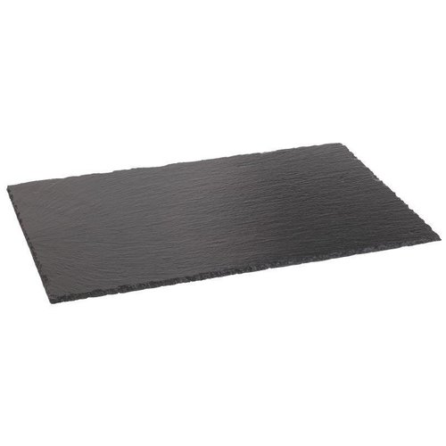  HorecaTraders Slate Serving Plate GN 1/4 