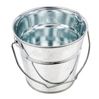 Round galvanized bucket | 2 sizes