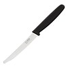 Hygiplas Black serrated tomato knife | 10 cm