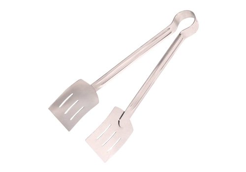  Vogue Stainless steel serving tongs | 24cm 