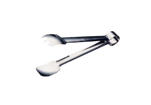  Vogue Stainless steel serving tongs | 21 cm 