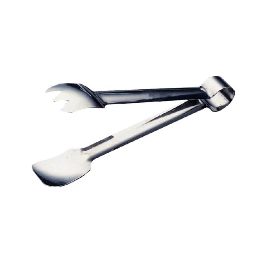 Stainless steel serving tongs | 21 cm
