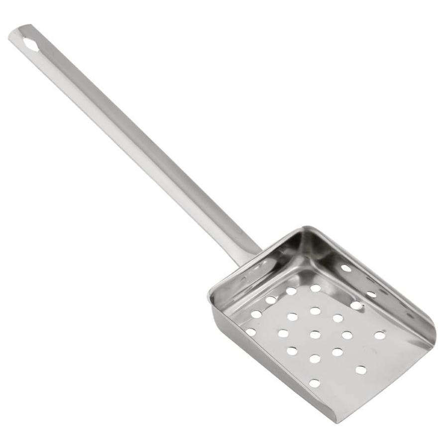 Pommes-frites-Schaufel | Edelstahl | 29 cm