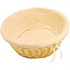 HorecaTraders Bread basket with cover | diameter 23 cm