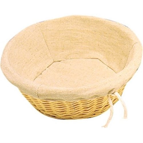  HorecaTraders Bread basket with cover | diameter 23 cm 