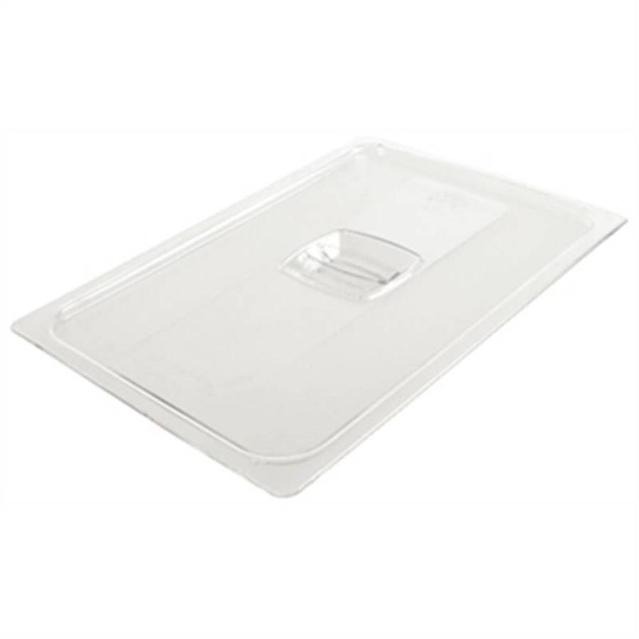 Plastic lid GN 1/3 transparent