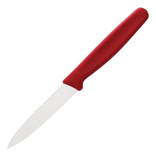  Victorinox Serrated paring knife red | 7 cm 