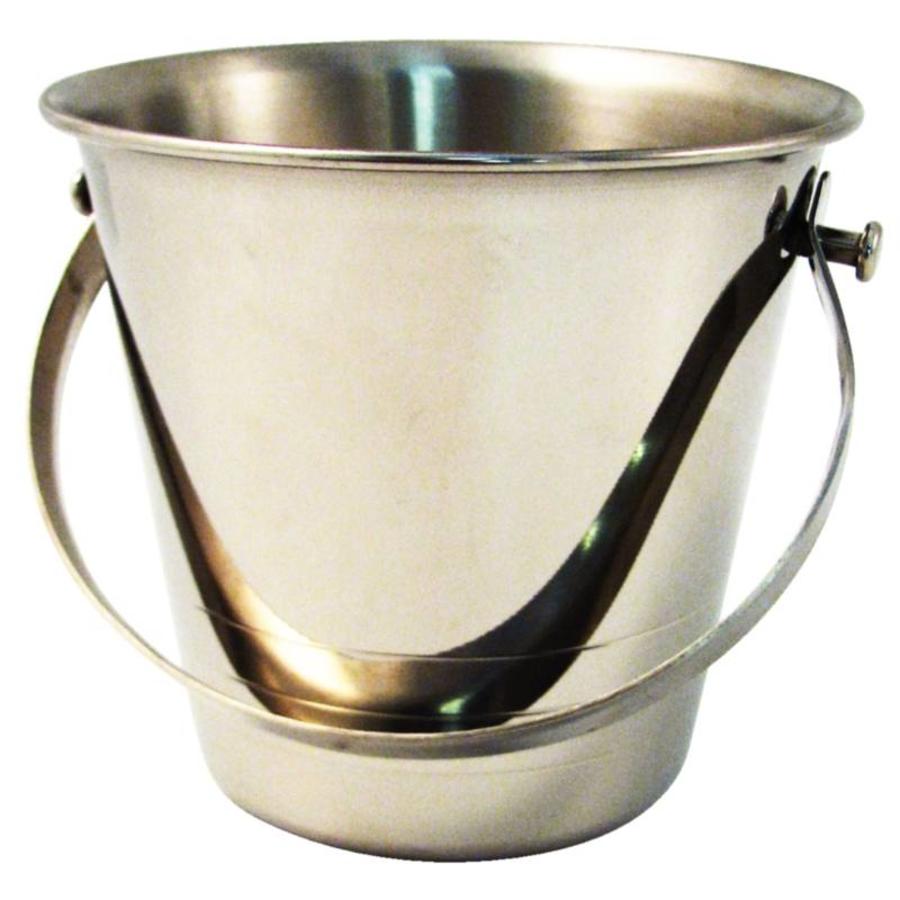Seau à copeaux en acier inoxydable | 0,5 litre