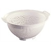 Araven Plastic colander white | 24cm Ø