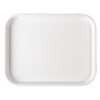 Plateau en plastique blanc | 2 formats