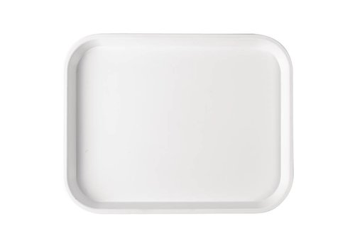  HorecaTraders Plateau en plastique blanc | 2 formats 