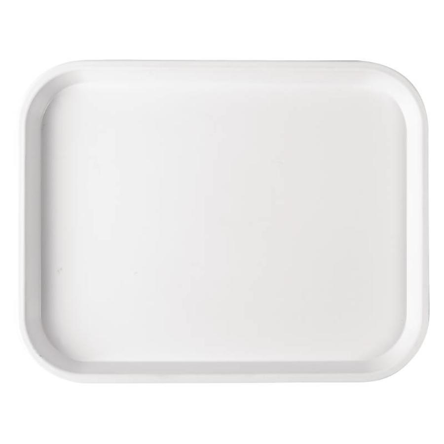 Tray White Plastic | 2 Formats