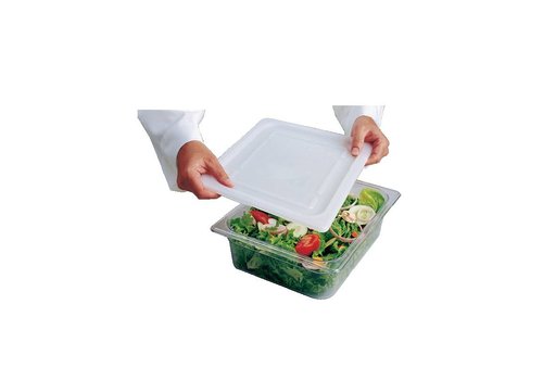  HorecaTraders GN 1/4 White Leakproof Lid 