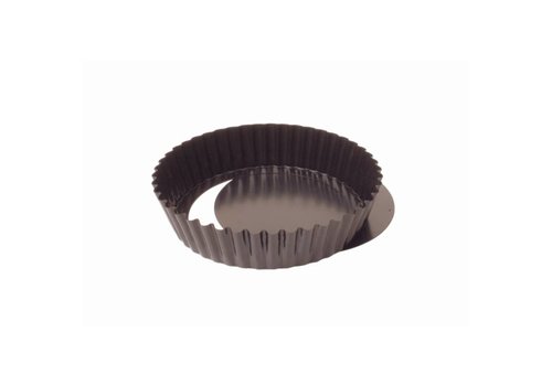  Vogue Pleated deep non-stick quiche pan | 2 Sizes 