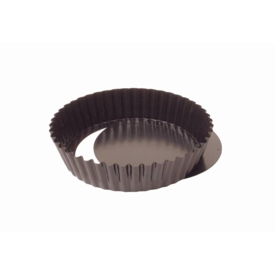 Pleated deep non-stick quiche pan | 2 Sizes