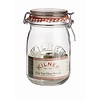 HorecaTraders Bocal de conservation / bocal de rangement en verre Kilner avec fermeture à clip, 1 l