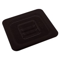 Couvercle en plastique GN 1/6 noir